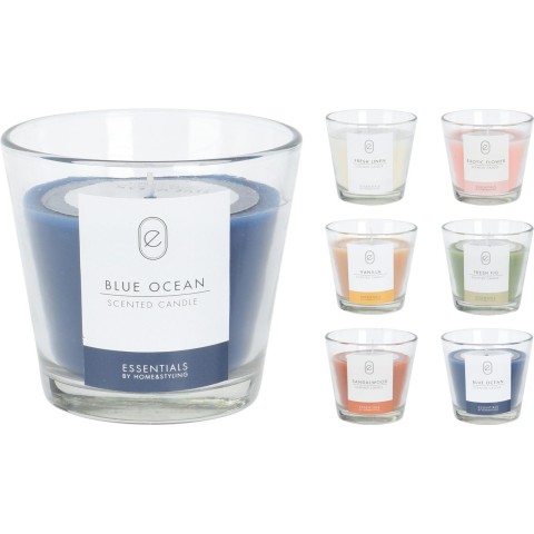 VASO VETRO C CANDELA 9X8 CM 6A